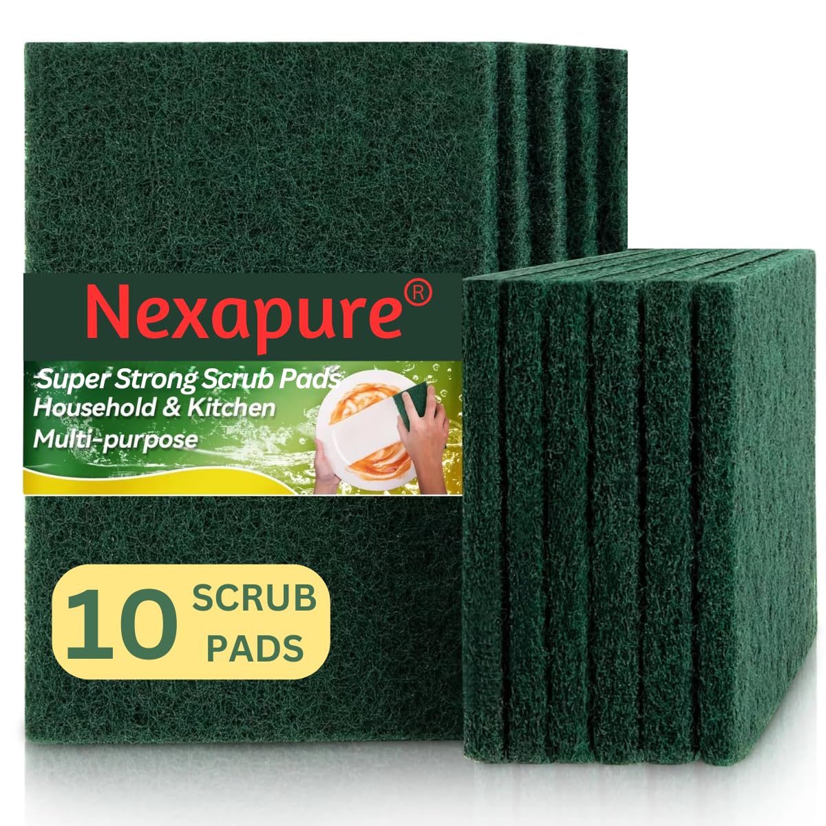 Bunsak Sparks Scrub Pad 2.75x4 (Pack of 5)