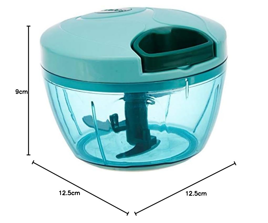 Designarche Plastic Compact Vegetable Chopper (350 ml)