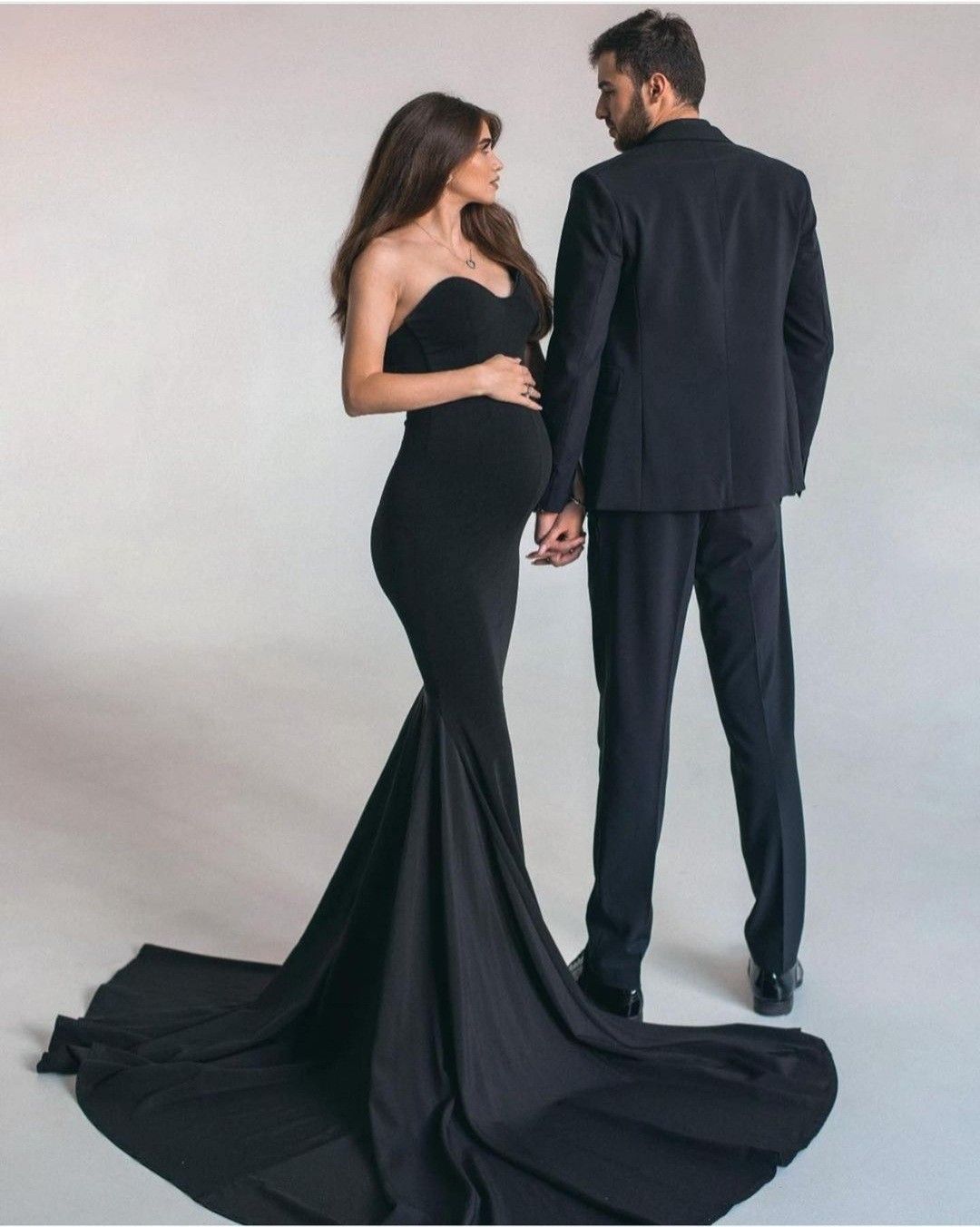 Designarche BLACK Bodycon Maternity Wear BABY SHOWER OR MATERNITY PHOT –  designarche