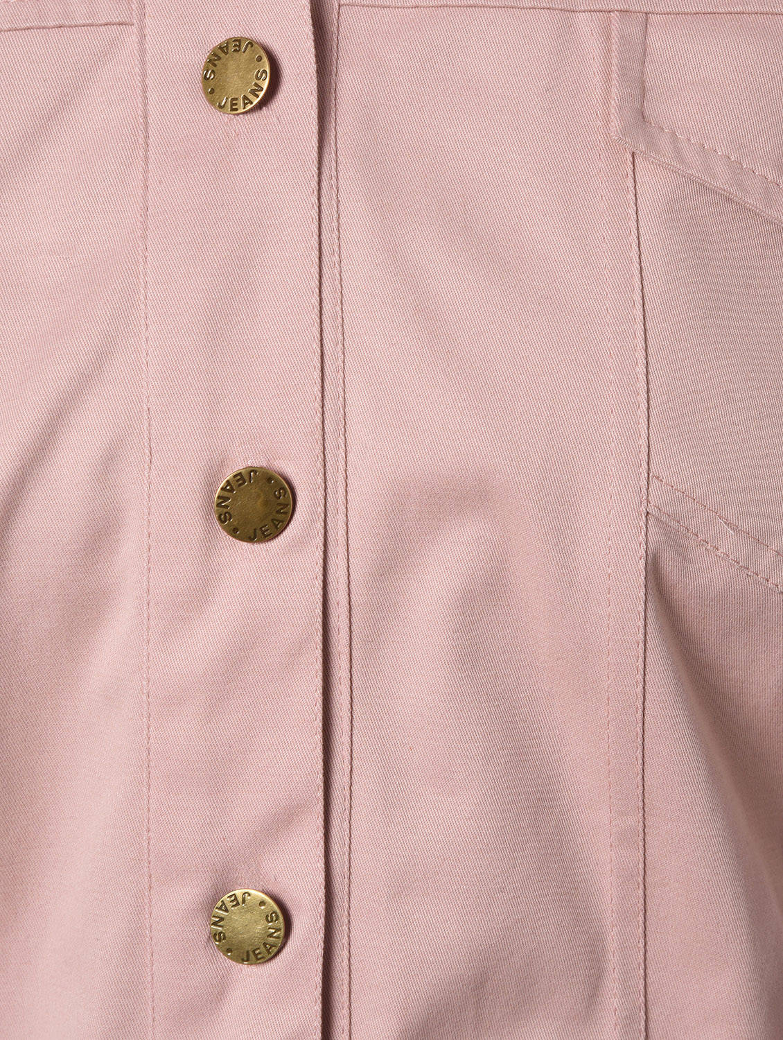 Shirt collar denim jacket