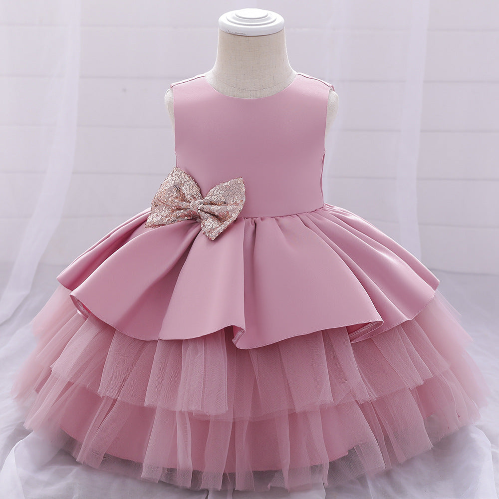 Pink Tulle Ariel Princess Dress